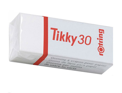 [91037] Goma rotring tikky 30 blanca