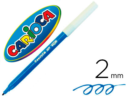 [7253] Rotulador carioca joy azul unidad