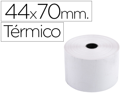 [156038] Rollo sumadora exacompta termico 44 mm x 70 mm 55 g/m2 sin bisfenol a