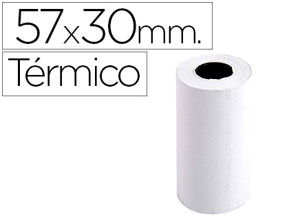 [156036] Rollo sumadora exacompta termico 57 mm x 30 mm 55 g/m2 sin bisfenol a