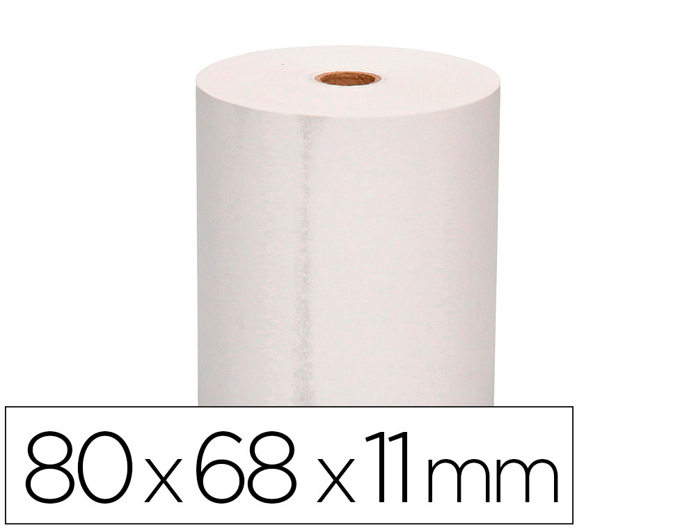 [58302] Rollo sumadora q-connect termico 80x68x11 mm 58 gr sin bisfenol a