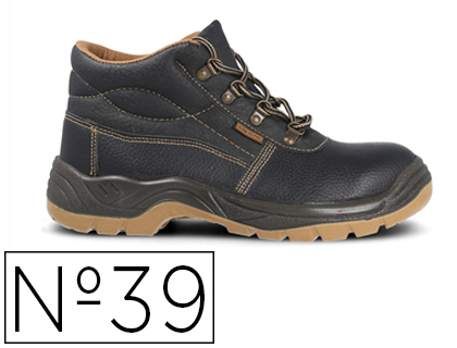 [155793] Bota de seguridad paredes s3 negro talla 39