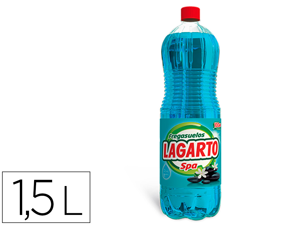 [153866] Fregasuelos lagarto spa botella de 1,5 l