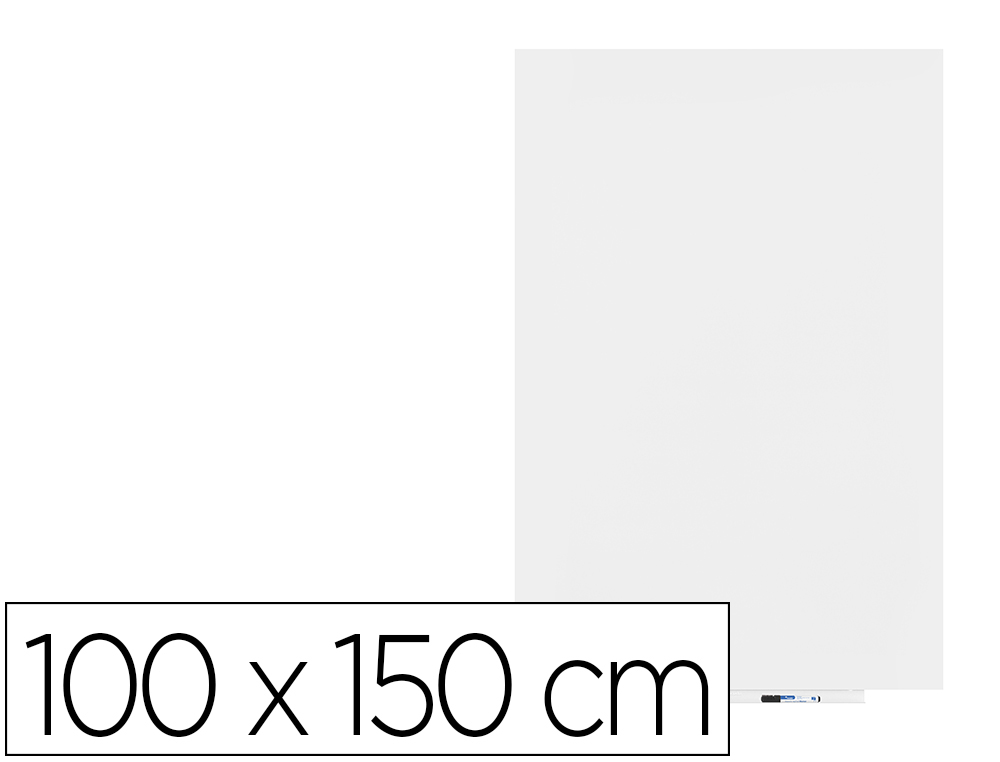 [169603] Pizarra blanca rocada skinwhiteboard pro lacada magnetica 100x150 cm