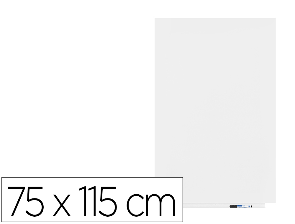 [169602] Pizarra blanca rocada skinwhiteboard pro lacada magnetica 75x115 cm