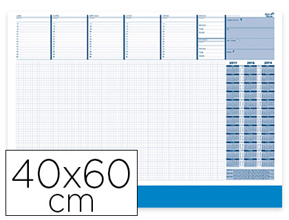 [75494] Planning sobremesa semanal quo vadis escribania esp su8200 42x59,5 cm