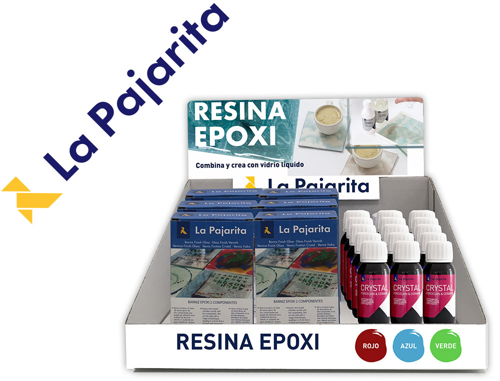 [158842] Expositor sobremesa la pajarita finish glass / laca cristal