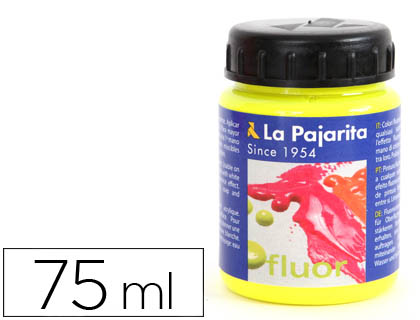 [72376] Pintura acrilica la pajarita f-01 amarillo canario 75ml