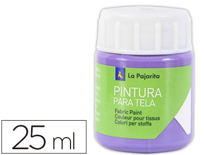 [16895] Pintura para tela la pajarita lila 25 ml