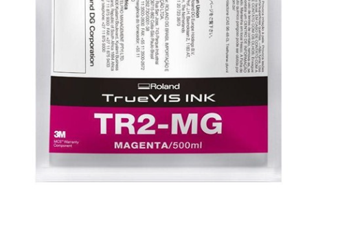 [23611][ESTR2-MG] Magente Pigment Eco-Solvent Ink Bag Roland TrueVIS SG2,VG2,VF2,SG3,VG3#500ML