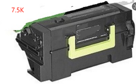 [14067][LEX58D2000] Toner Reman MS725,821,MX721,722,820MS/MX822,823,825,826-7.5K