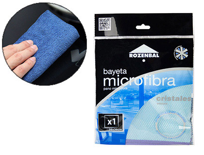 [62889] Bayeta microfibra cristales 36x36 cm