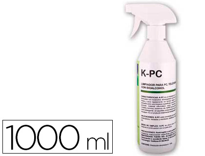 [57154] Limpiador spray bactericida botella de 1000 ml