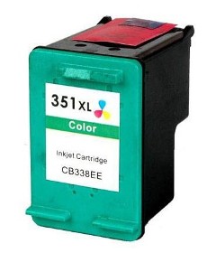 [6607][HP351XL] 18ML CB338EE REG.PARA Hp deskjet D4245/D4260/D4263 #351XL