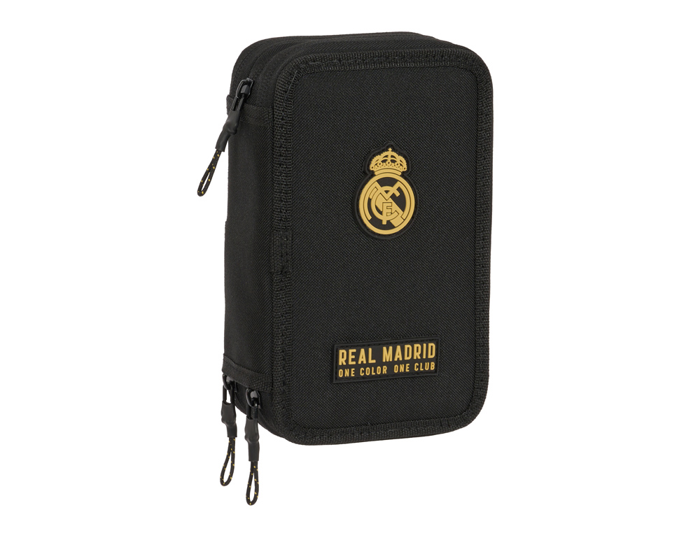 [237422] Plumier escolar safta triple 36 piezas real madrid 3 equipacion 23/24 55x125x195 mm