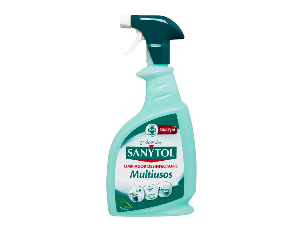 [172544] Limpiador desinfectante sanytol multiusos aroma eucalipto bote de 750 ml