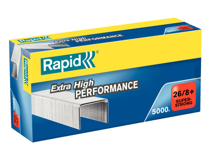 [240738] Grapas rapid n 26/8+ strong galvanizada caja de 5000 unidades