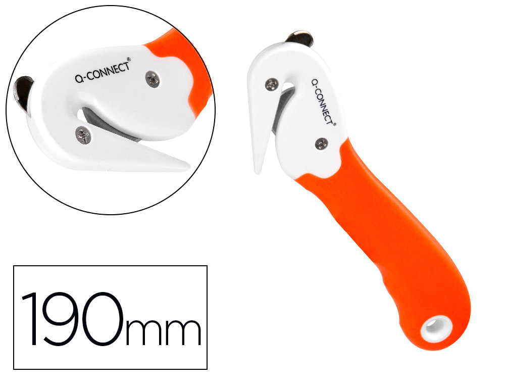 [77860] Cuter q-connect combi de seguridad sx782n-1 con cuchilla fija oculta para evitar cortes