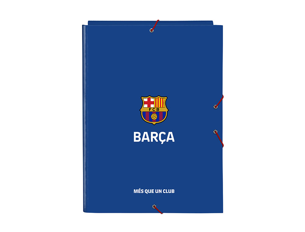 [236424] Carpeta gomas solapas safta folio f.c. barcelona 2 equipacion 23/24