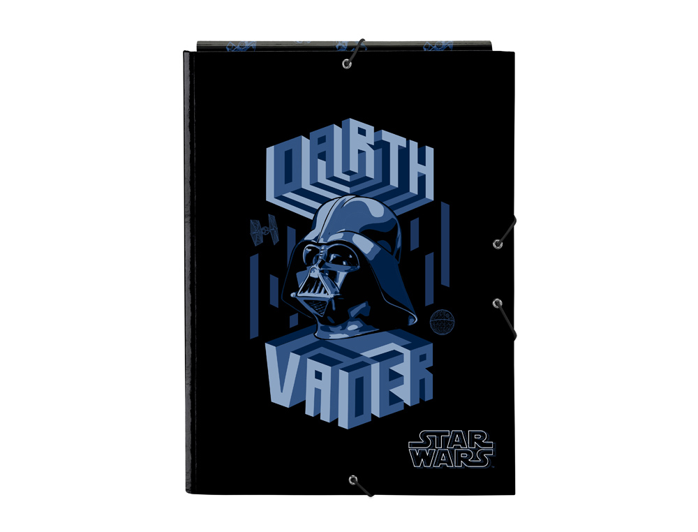 [233181] Carpeta safta gomas carton folio solapas star wars digital escape