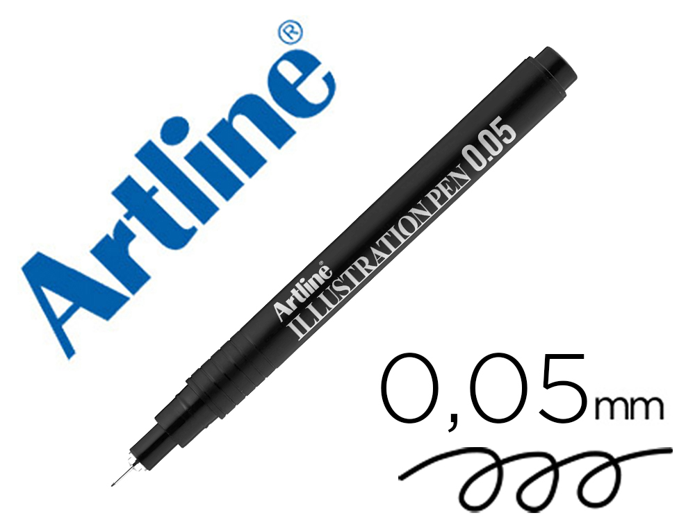 [171263] Rotulador artline calibrado micrometrico negro illustration pen ek-2805iln punta poliacetal 0,05mm