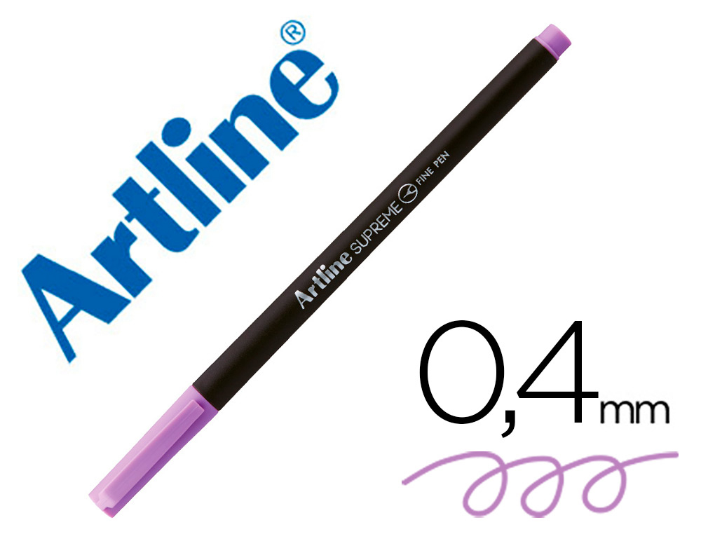 [165864] Rotulador artline supreme epfs200 fine liner punta de fibra purpura claro 0,4 mm