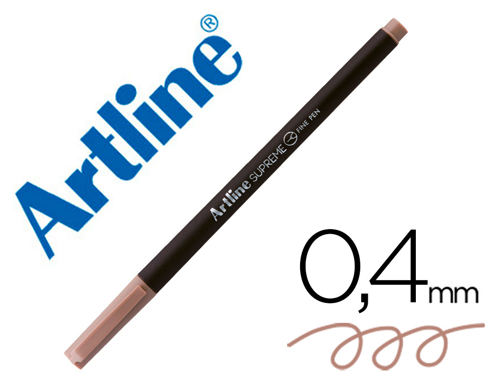 [165860] Rotulador artline supreme epfs200 fine liner punta de fibra marron claro 0,4 mm