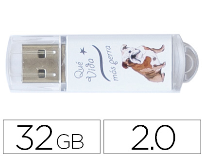 [155405] Memoria usb techonetech flash drive 32 gb 2.0 que vida mas perra