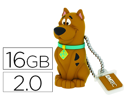 [154053] Memoria usb emtec flash 16 gb 2.0 scooby doo