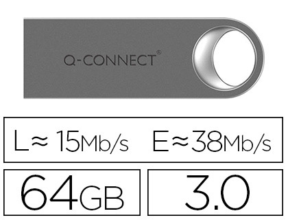 [150866] Memoria usb q-connect flash premium 64 gb 3.0