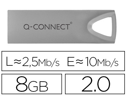 [150861] Memoria usb q-connect flash premium 8 gb 2.0