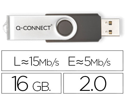 [54637] Memoria usb q-connect flash 16 gb 2.0