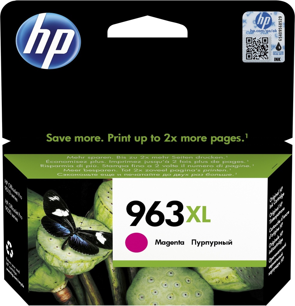 [32884] HP nº963XL Cartucho Magenta