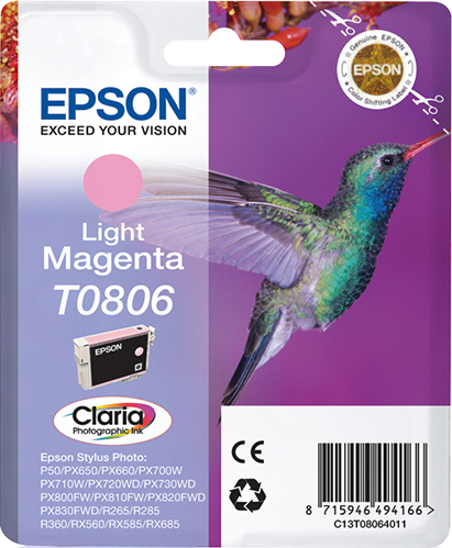 [8831] Epson Stylus Photo R-265/360/RX-560/585/685 Cartucho Magenta claro