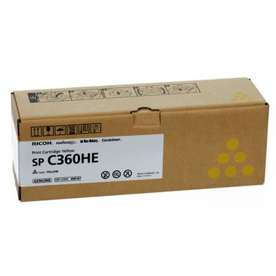 [35125] RICOH Print Cartridge Yellow SP C360HE