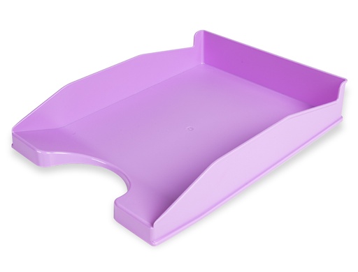 [156692] Bandeja sobremesa plastico q-connect lavanda opaco 240x70x340 mm