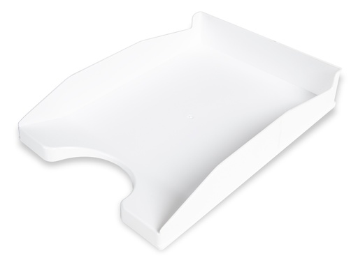 [156690] Bandeja sobremesa plastico q-connect blanco opaco 240x70x340 mm