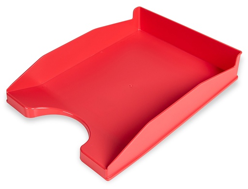 [36178] Bandeja sobremesa plastico q-connect rojo opaco 240x70x340 mm