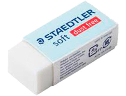 [152066] Goma de borrar staedtler soft blanca 526 s30