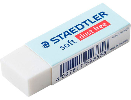 [152065] Goma de borrar staedtler soft blanca 526 s20