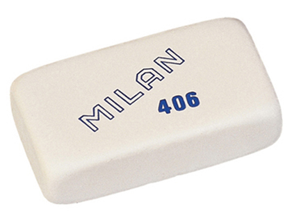 [73080] Goma de borrar milan 406 unidad