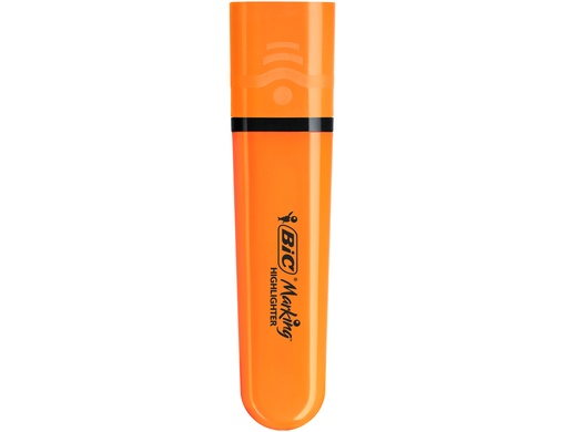 [170835] Rotulador bic flat fluorescente naranja neon caja de 12 unidades