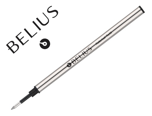 [168902] Recambio roller belius negro 0,7 mm caja 3 unidades