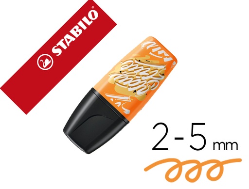 [167489] Rotulador stabilo boss mini fluorescente by snooze one naranja