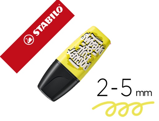 [167486] Rotulador stabilo boss mini fluorescente by snooze one amarillo