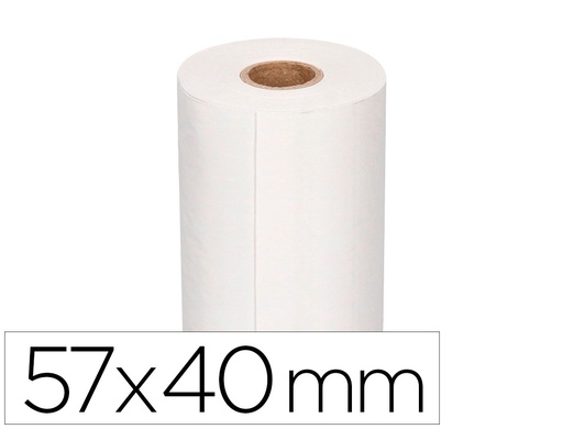 [58301] Rollo sumadora q-connect termico 57x40x11 mm 58 gr sin bisfenol a