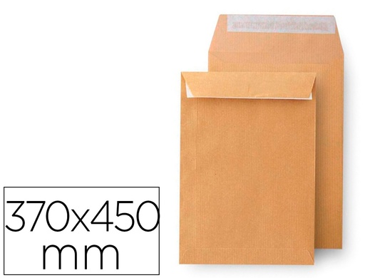 [28172] Sobre liderpapel k-36 bolsa kraft 370x450 mm caja de 100 unidades