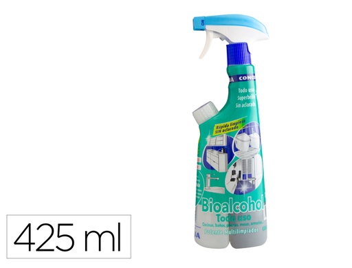 [171056] Limpiador multiusos concentralia pro bioalcohol uso cocinas y sanitarios bote de 425 ml