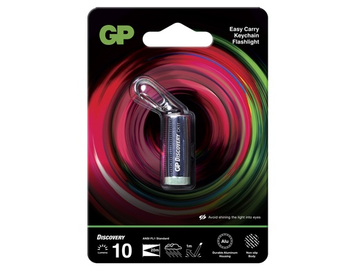 [165224] Linterna gp led 10 lumenes llavero longitud 129 mm