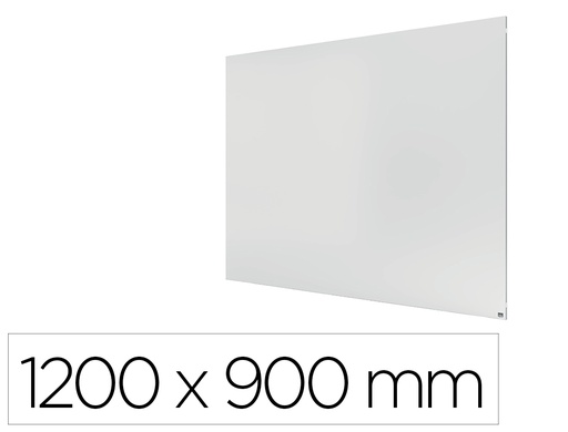 [171988] Pizarra blanca nobo infinity sin marco acero lacado magnetico 1200x900 mm